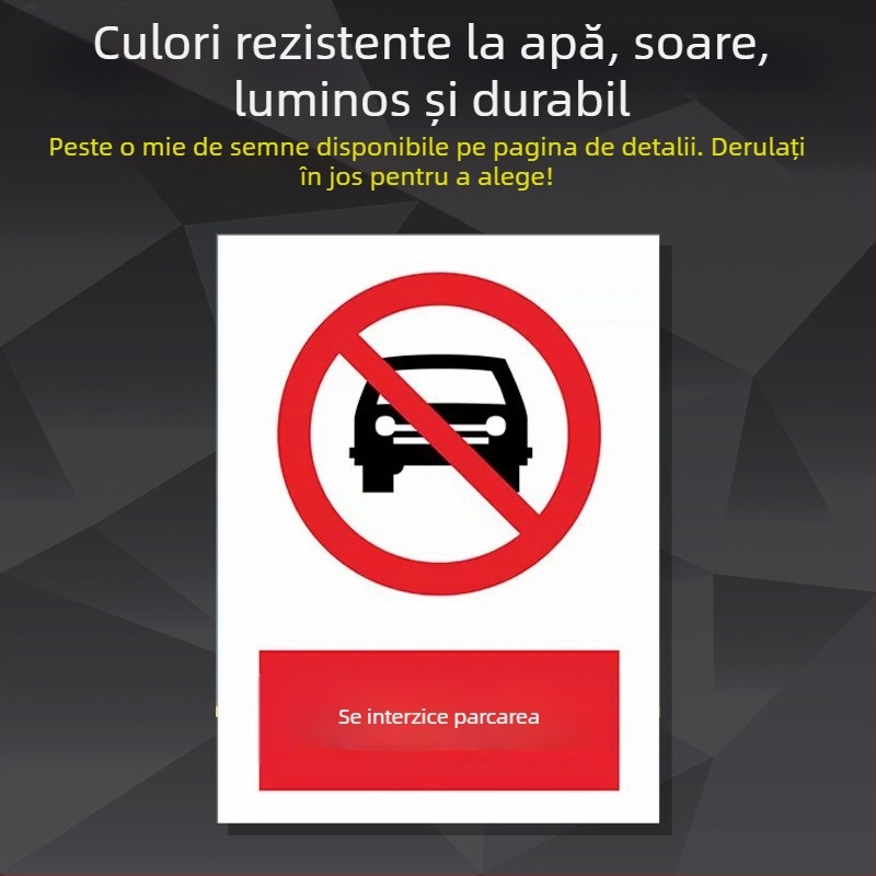 Indicator de siguranță pentru utilaje din oțel inoxidabil – serigrafie/gravură, semnalizare pentru echipamente industriale, personalizabil