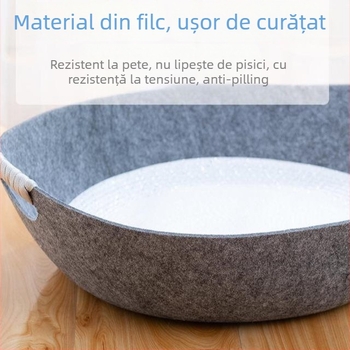 Cuib pentru pisici din felt Hongtong felt
