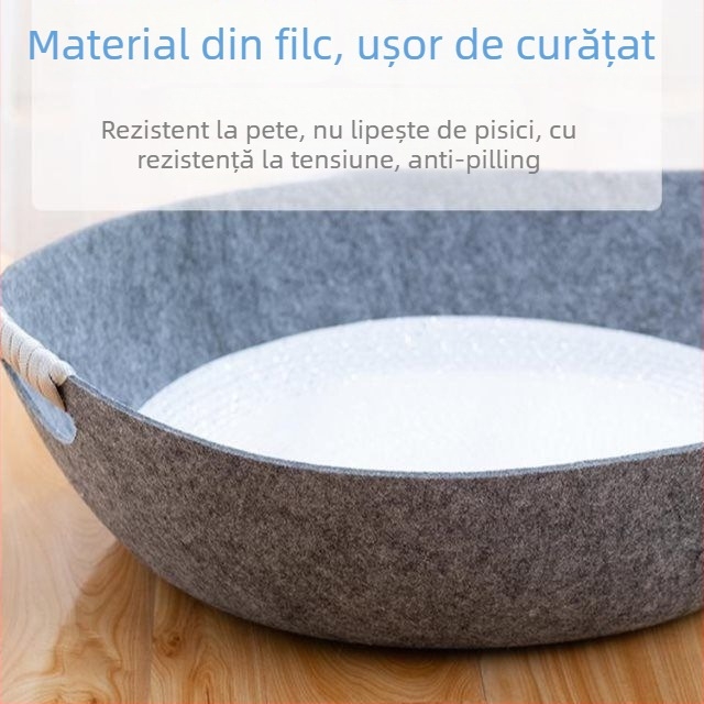 Cuib pentru pisici din felt Hongtong felt