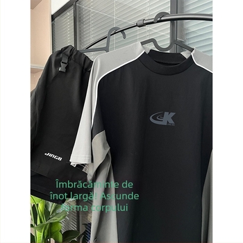 Set de înot din trei piese, cu protecție solară și uscare rapidă, unisex, exterior din nylon cu căptușeală poliester