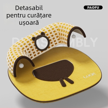 Tunel și cuib pentru pisici Yu Chong — material burete; origine Jiangsu; potrivit pentru pisici; cuib pentru animale de companie