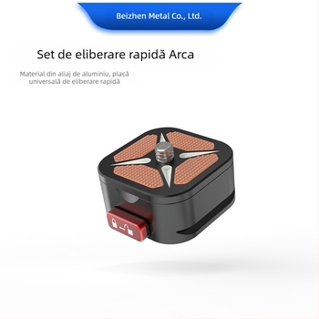 Beizhen Clip-b-g Placă de eliberare rapidă din aliaj de aluminiu Stabilizator, potrivire universală, sarcină maximă 6–10 kg, greutate 51,2 g