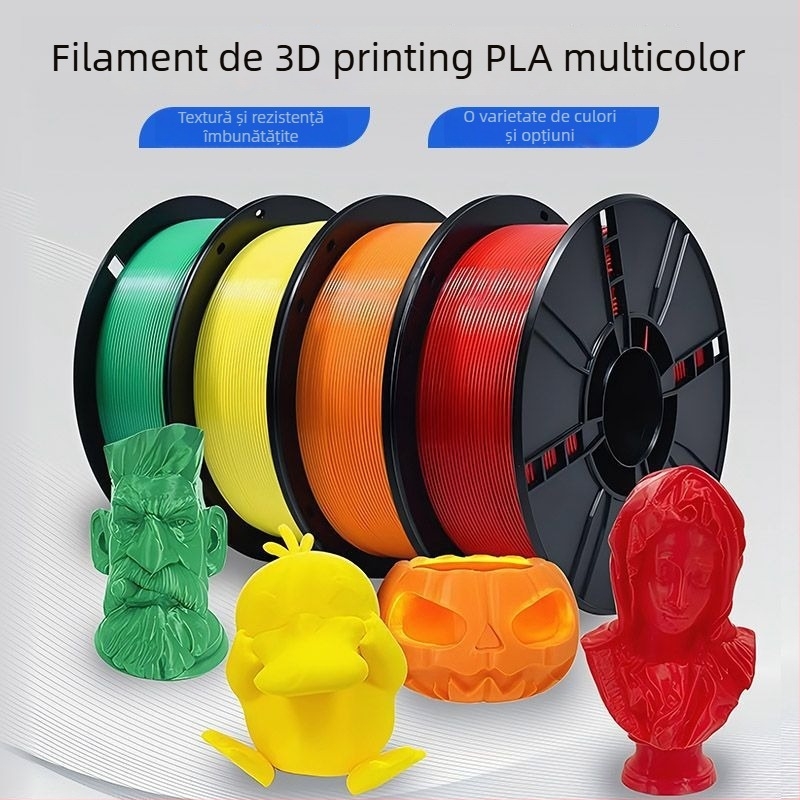 Filament PLA Coridi pentru imprimare 3D cu secțiune transversală circulară