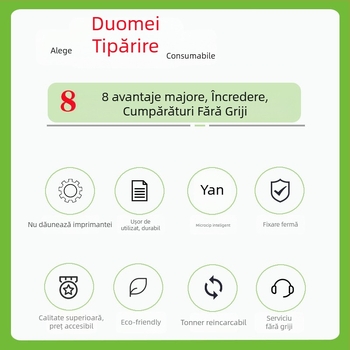 Casetă de toner pentru imprimante cu laser — Duomei Printing; compatibilă cu P3010D/P3010DW/P3300DN/P3300DW/P3320D/M6700D/M6700; randament 1.5K/3K/6K/12K pagini; modele originale TO-400/TO-400H/TO-400X/DO-400.
