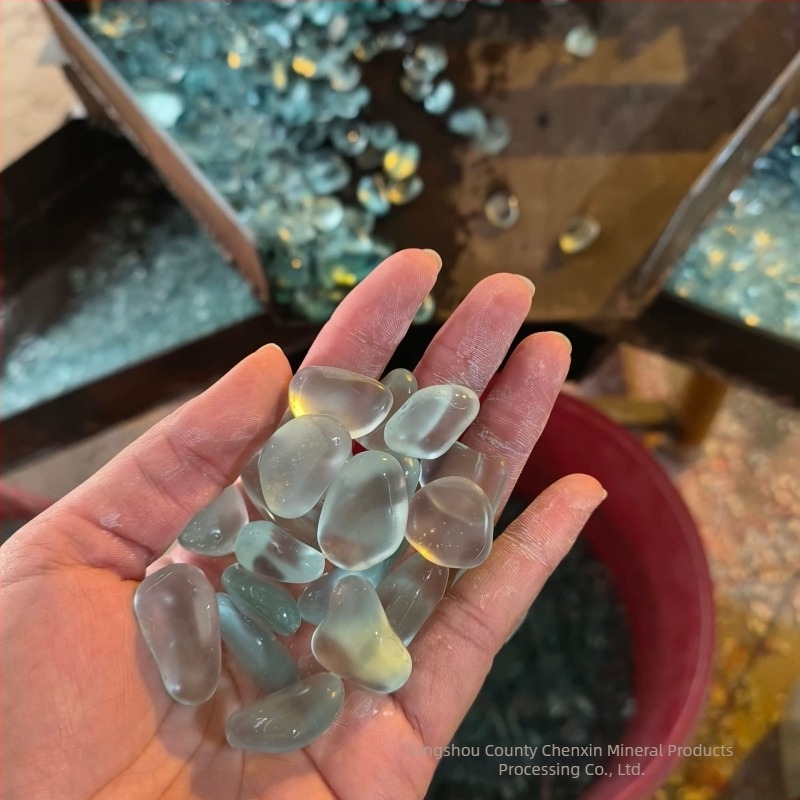 Sticlă de mare pentru decorare și amenajare peisaj, pietre din sticlă șlefuită mat pentru acvariu, materiale DIY pentru proiecte handmade
