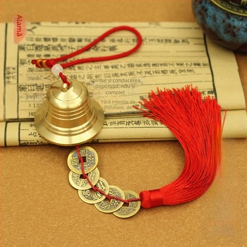 Clopot de vânt din cupru – decor suspendat, stil chinezesc, pentru casă, uz general și temple