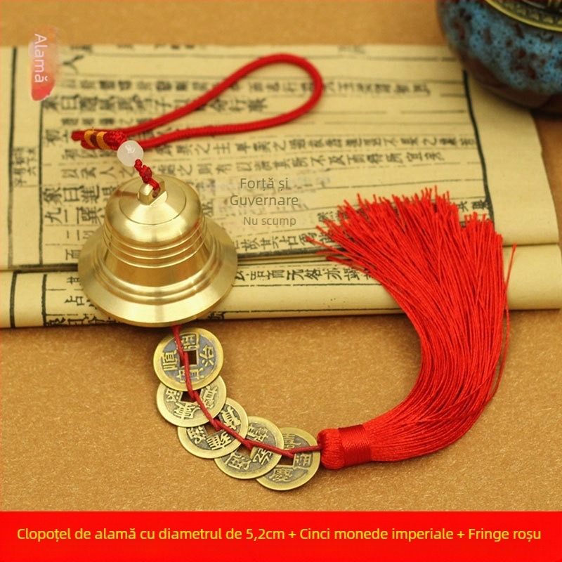 Clopot de vânt din cupru – decor suspendat, stil chinezesc, pentru casă, uz general și temple
