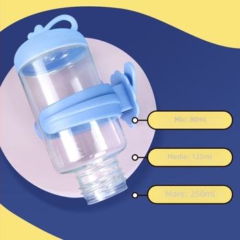 Fântână de apă din plastic, suspendată, pentru hamsteri, iepuri și șinșile – Zhen Qi Meow