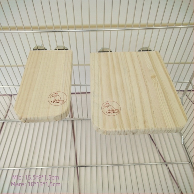 Kuba platformă din lemn pentru hamster, compatibilă cu Totoro – etichetă privată licențiată