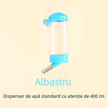 Dispenser de apă pentru iepuri Pet Boer – alimentare automată, design suspendat, din plastic