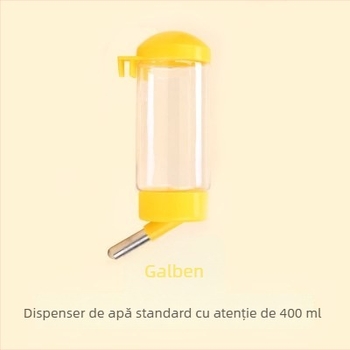 Dispenser de apă pentru iepuri Pet Boer – alimentare automată, design suspendat, din plastic