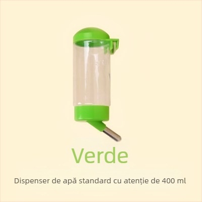 Dispenser de apă pentru iepuri Pet Boer – alimentare automată, design suspendat, din plastic