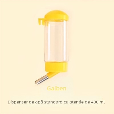 Dispenser de apă pentru iepuri Pet Boer – alimentare automată, design suspendat, din plastic