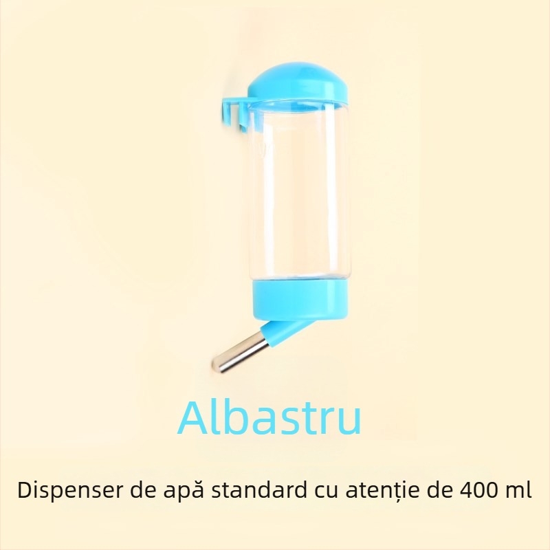 Dispenser de apă pentru iepuri Pet Boer – alimentare automată, design suspendat, din plastic