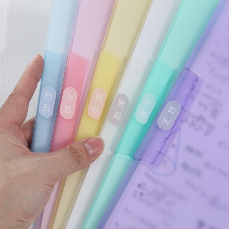 Kang Bai D2202 PP dosar cu mai multe file, clemă lateral rotativă