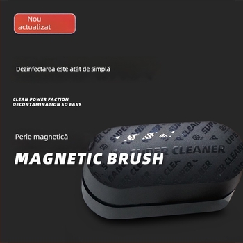 Perie magnetic pentru acvariu – Mini, perie magnetică puternică pentru curățarea sticlei acvariului; Material: Matte shell; Brand: Horse seal; Greutate: 0.2; Categoria: Echipamente acvariu
