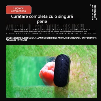 Perie magnetic pentru acvariu – Mini, perie magnetică puternică pentru curățarea sticlei acvariului; Material: Matte shell; Brand: Horse seal; Greutate: 0.2; Categoria: Echipamente acvariu