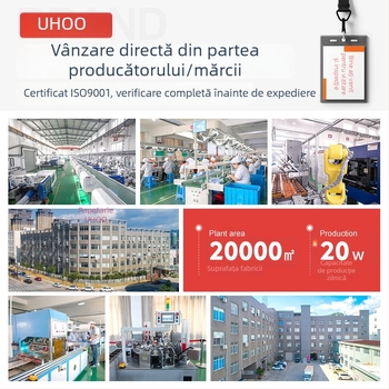UHOO Youhe Carcasă pentru card, poliester, lanț retractabil pentru ID, stil Business/OL, pentru ID de lucru și ID de elev