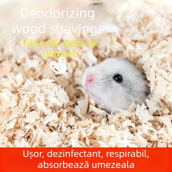 Enmeng Hamster – așternut fără praf, cu deodorant pentru urină și cuib cald de iarnă din hârtie-bumbac