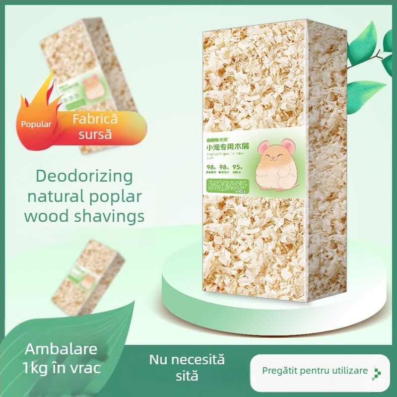 Enmeng Hamster – așternut fără praf, cu deodorant pentru urină și cuib cald de iarnă din hârtie-bumbac