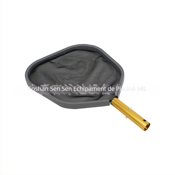 Plasă de piscină cu cadru din aluminiu – plasă densă pentru frunze și deșeuri, accesoriu de curățare pentru piscină