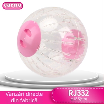 Jucărie din plastic pentru hamster - minge de alergare, design transparent, marcă Carno Kano, origine Taizhou Zhejiang, greutate 1 kg, categorie Accesorii pentru hamster