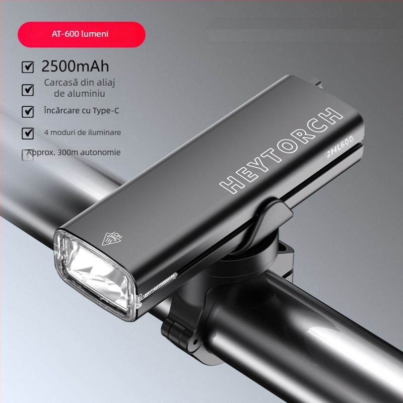 Lumină pentru bicicletă cu sonerie și telecomandă wireless pentru plimbări nocturne — luminozitate înaltă, putere mare, rezistentă la apă, pentru biciclete de drum.