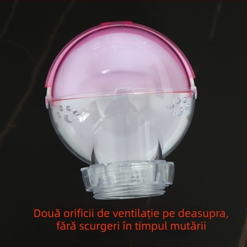 Casă de baie și nisip pentru hamster, structură din plastic, marcă Xingxingwen, model 01