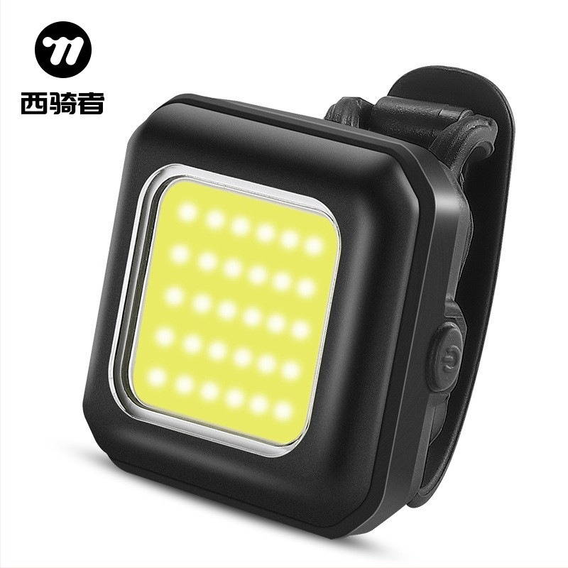 West Biking Lumină pentru bicicletă – față și spate, durată lungă, luminozitate mare, compact, pentru noapte pe biciclete de munte și de șosea