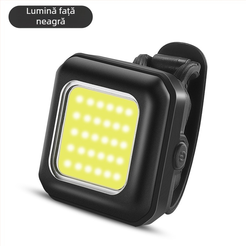 West Biking Lumină pentru bicicletă – față și spate, durată lungă, luminozitate mare, compact, pentru noapte pe biciclete de munte și de șosea