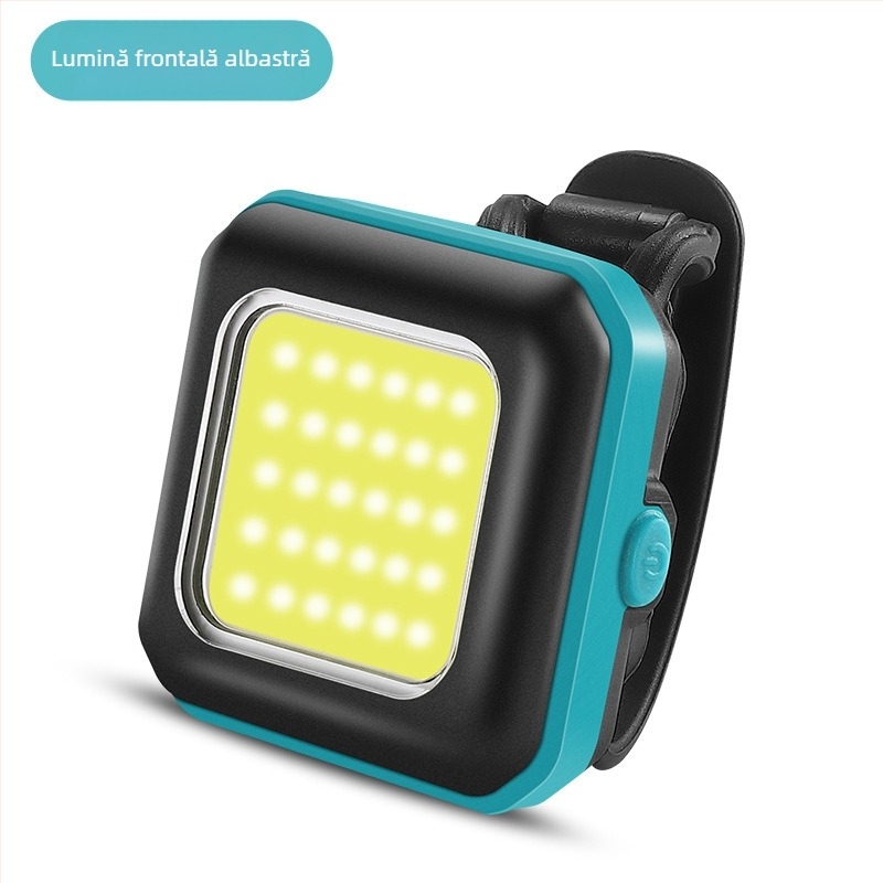 West Biking Lumină pentru bicicletă – față și spate, durată lungă, luminozitate mare, compact, pentru noapte pe biciclete de munte și de șosea