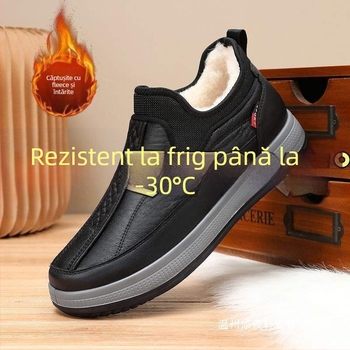 Ghete de zăpadă Old Beijing: impermeabile, calde, antiderapante, căptușite cu bumbac, gleznă scurtă