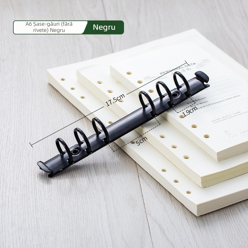 Clip metal pentru dosare Dacheng 97PJ, metal, dosar multipagin