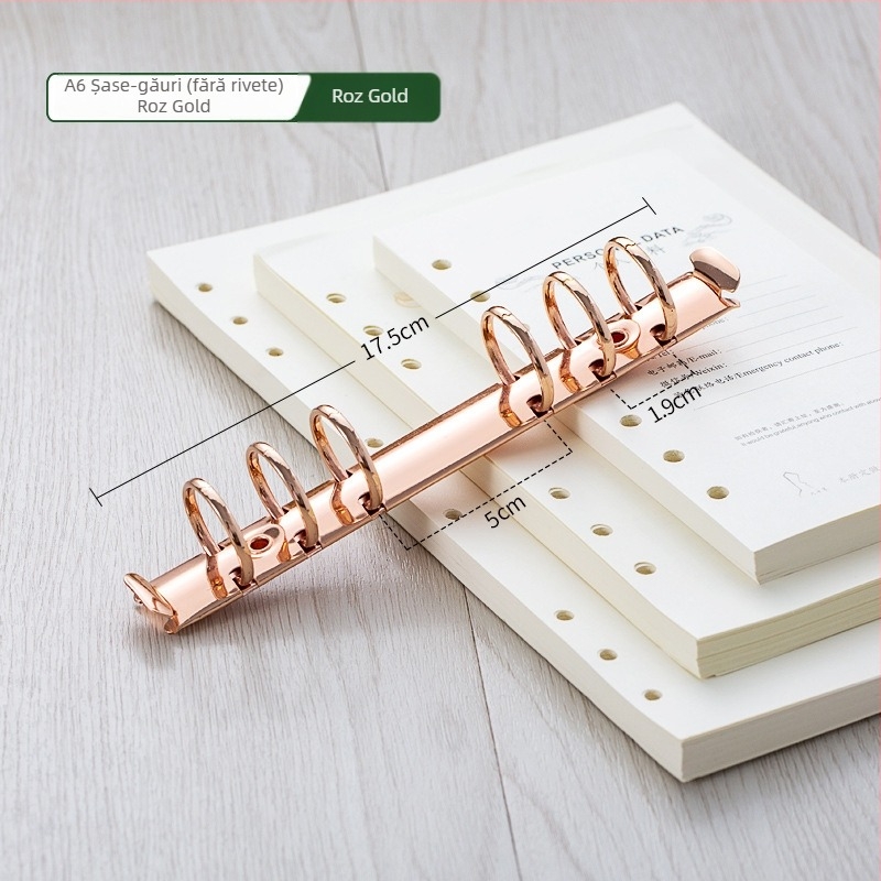 Clip metal pentru dosare Dacheng 97PJ, metal, dosar multipagin