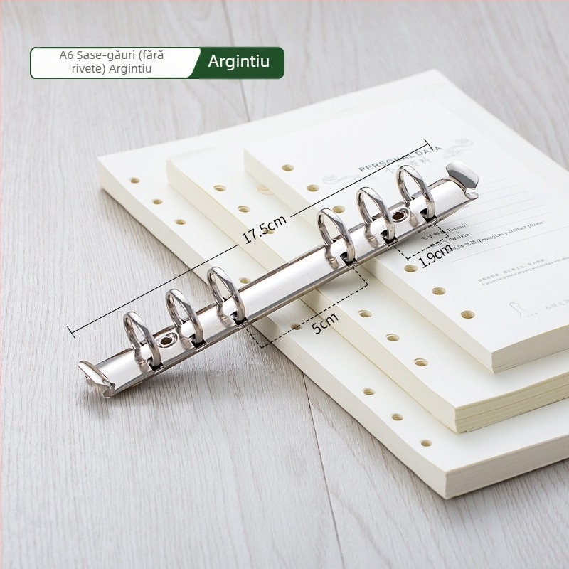 Clip metal pentru dosare Dacheng 97PJ, metal, dosar multipagin