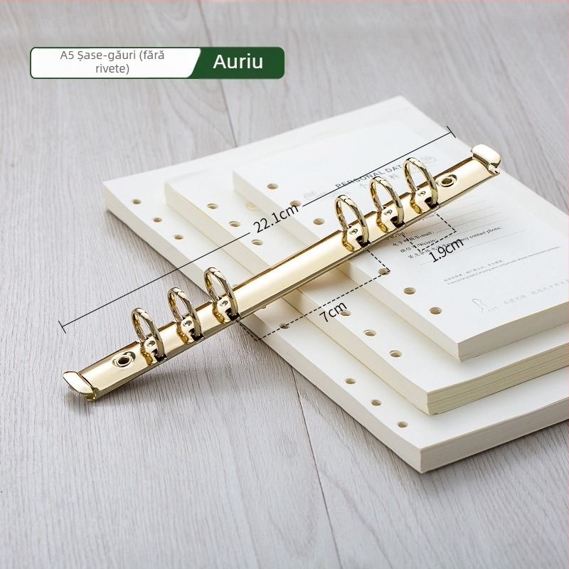 Clip metal pentru dosare Dacheng 97PJ, metal, dosar multipagin