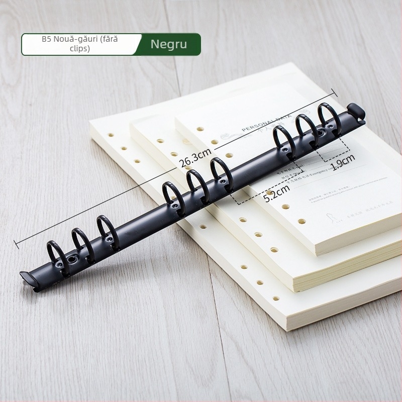 Clip metal pentru dosare Dacheng 97PJ, metal, dosar multipagin