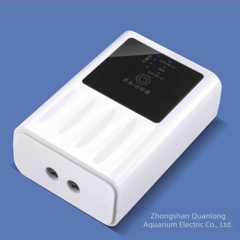 Pompa de oxigen pentru acvariu - baterie Li-ion reîncărcabilă, USB portabil, dual-use pentru pescuit în aer liber, pompă de oxigen compactă și silențioasă