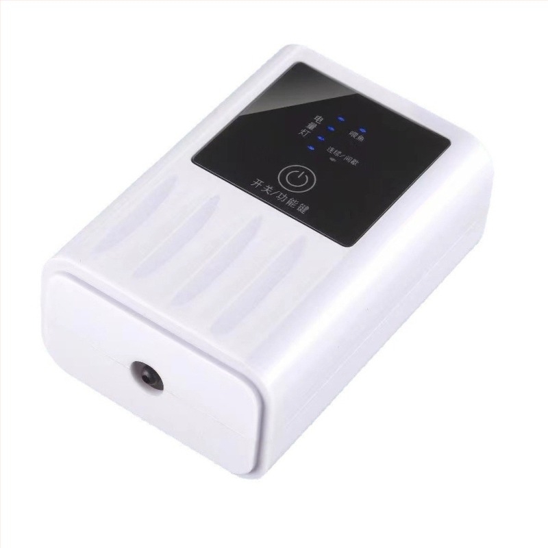 Pompa de oxigen pentru acvariu - baterie Li-ion reîncărcabilă, USB portabil, dual-use pentru pescuit în aer liber, pompă de oxigen compactă și silențioasă