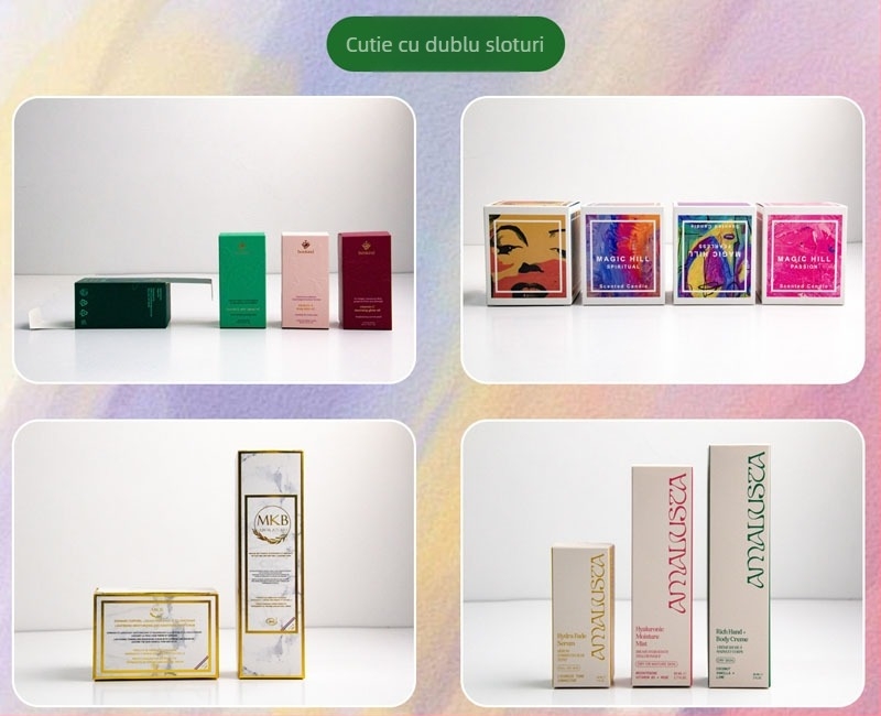 Cutie de ambalaj pentru încărcător cu fereastră și inserție dublă (Material: Hârtie/Carton; Tip cutie: Cutie din carton fix; Tipărire: Offset; Greutate hârtie: 350; Model: JBS-NY-XG002)