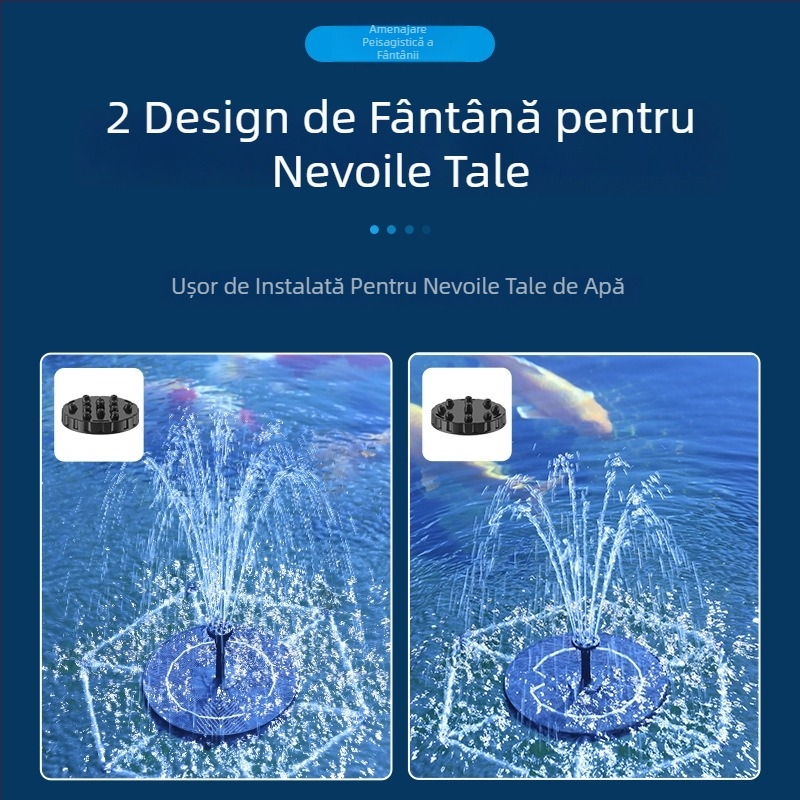 Pompa de fântână – ABS, plutitoare, Utilizare principală: fântână