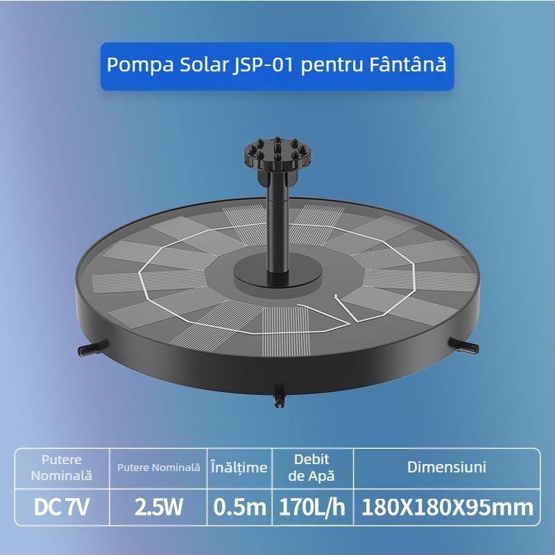 Pompa de fântână – ABS, plutitoare, Utilizare principală: fântână