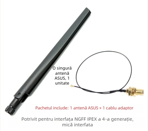 Router de birou WiFi 6 dual-band cu antenă cu câștig și conector SMA, 10/6 dB