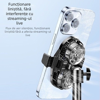 Clip de răcire pentru livestream cu răcire pe semiconductori, ventilator încorporat, suport de gaming