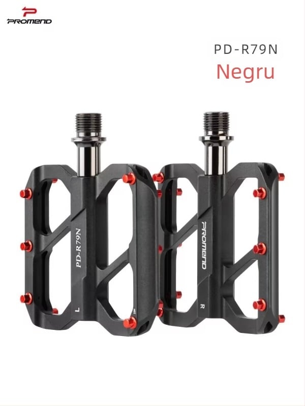 PROMEND pedale pentru bicicletă – aliaj, antiderapante, pentru biciclete de munte, de drum și pliabile, modele R41N/R49/R79/R79N/M78N