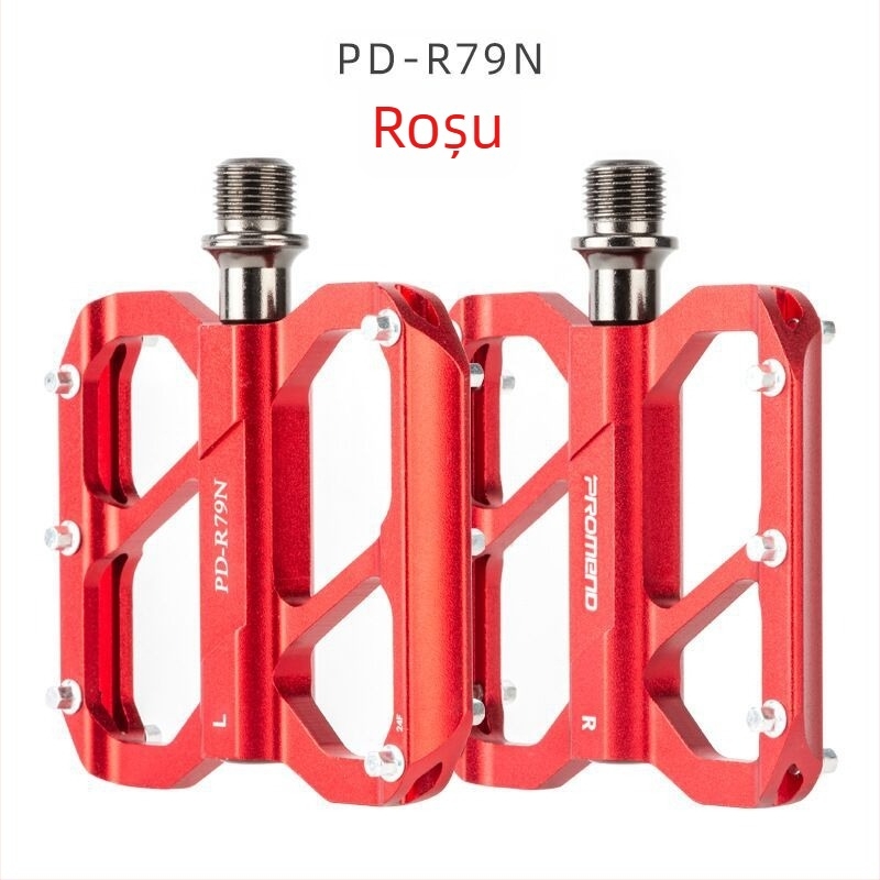PROMEND pedale pentru bicicletă – aliaj, antiderapante, pentru biciclete de munte, de drum și pliabile, modele R41N/R49/R79/R79N/M78N