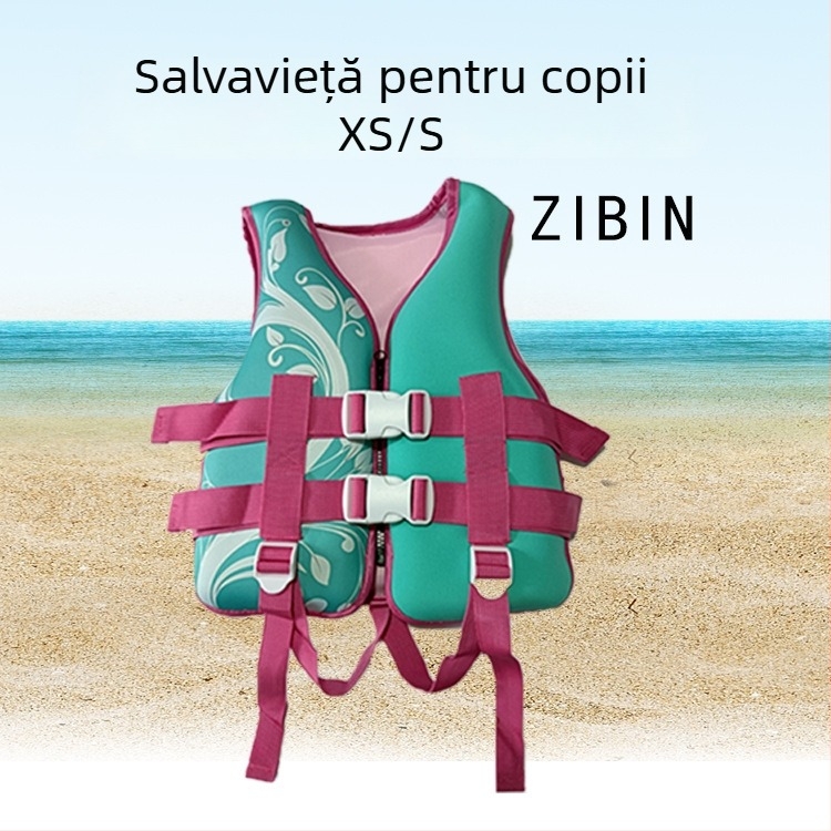 Vestă de salvare pentru copii ZIBIN LV803, PVC ecologic, pentru vârsta 2–8 ani