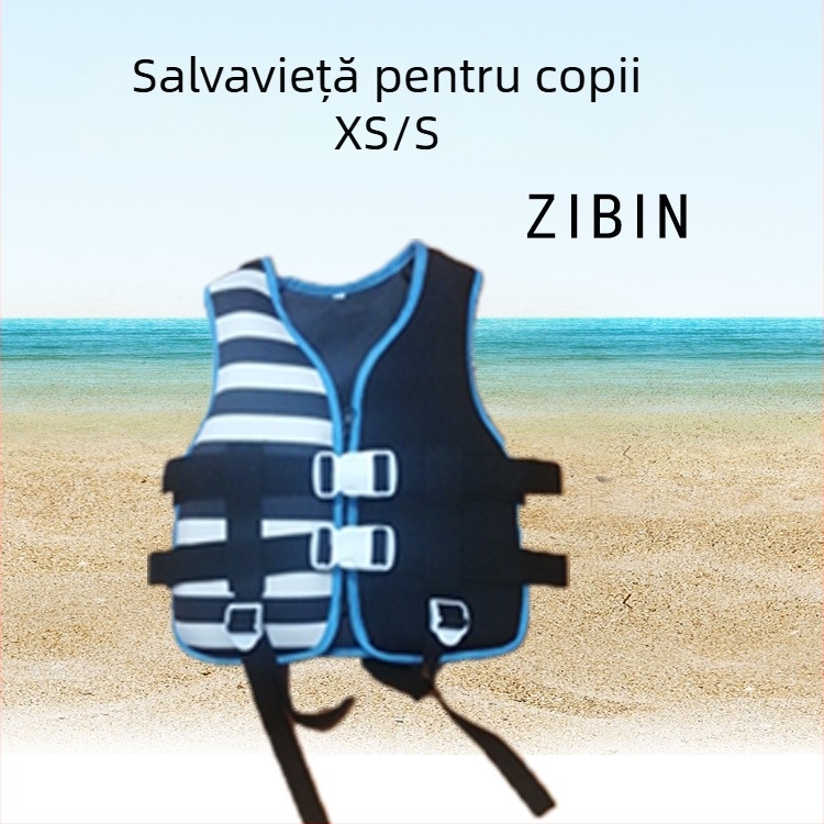 Vestă de salvare pentru copii ZIBIN LV803, PVC ecologic, pentru vârsta 2–8 ani