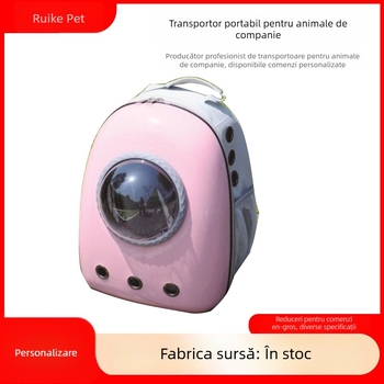 Rucsac-capsulă portabil personalizat pentru pisici și câini, PP material, capacitate 25000, carcasă rigidă, greutate 5–7 kg