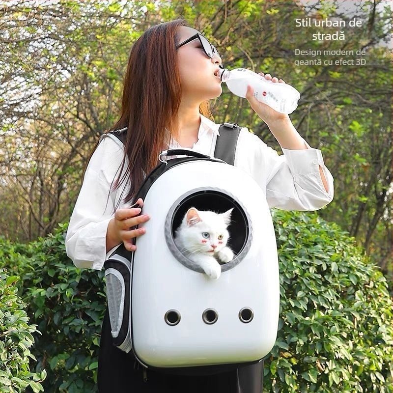 Rucsac-capsulă portabil personalizat pentru pisici și câini, PP material, capacitate 25000, carcasă rigidă, greutate 5–7 kg